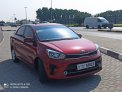 Red Kia Pegas 2020 for rent in Sharjah 5